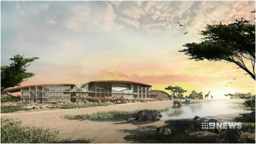 The new Monarto Safari Resort will have five-star facilities including glamping options for safari sleepovers.