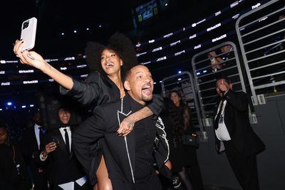 Willow Smith and Will Smith