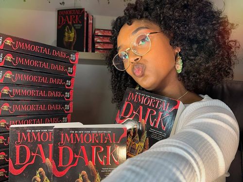 Tigest Girma's debut novel, Immortal Dark, hit the New York Times Bestsellers lists just one week after it was published.