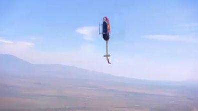 Incredible aerial stunts and acrobatics