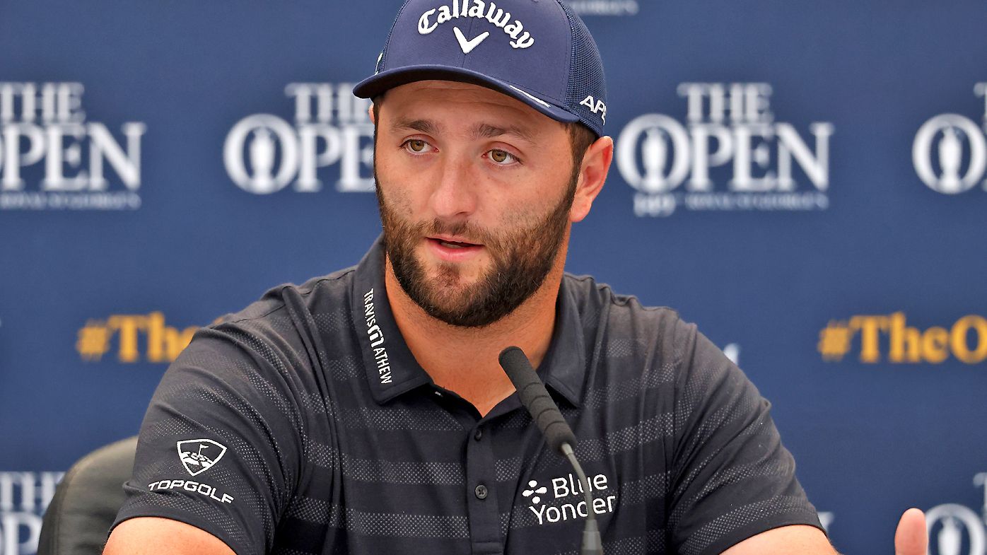 Jon Rahm at the British Open