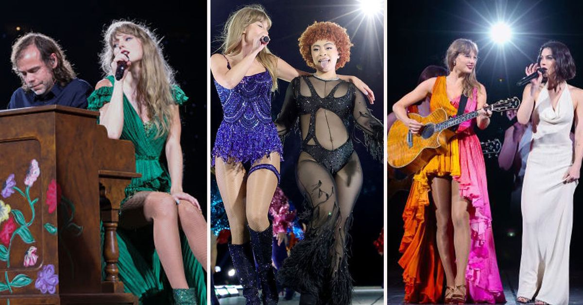 Taylor Swift Eras Tour: All the celebrities that have joined Taylor Swift on stage including Gracie Abrams, Sabrina Carpenter and Haim