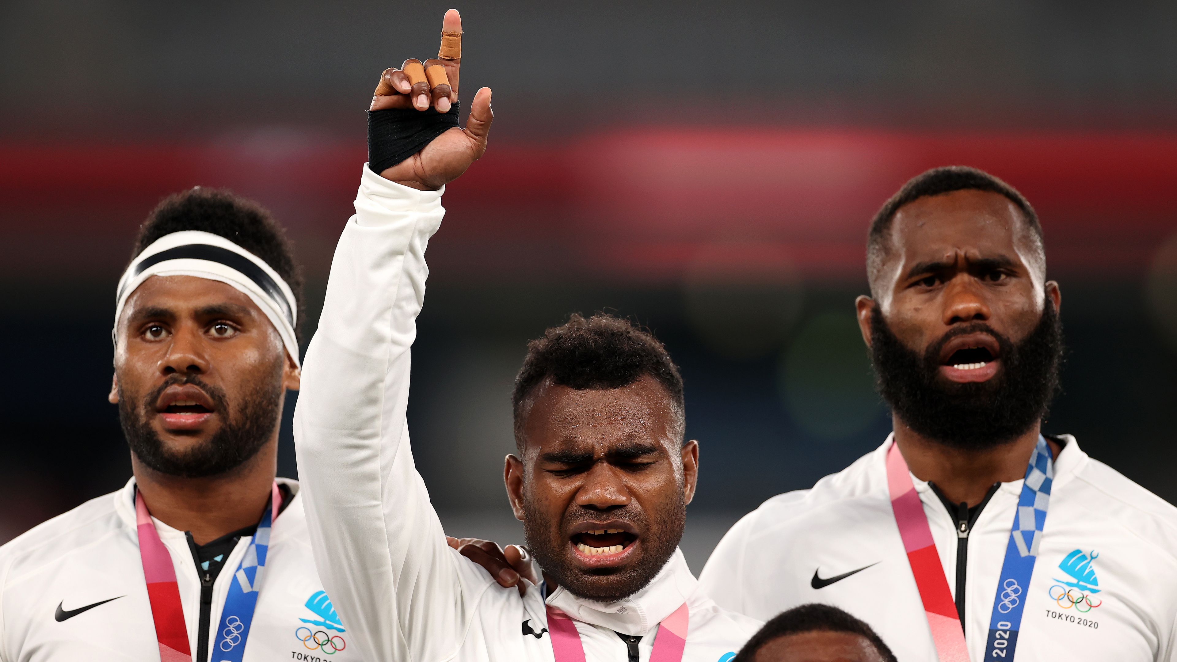Fiji's emotional Olympic gold lifts a tiny nation
