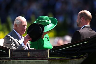 King Charles III, Queen Camilla, and the Prince of Wales