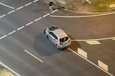 A﻿ Domino&#x27;s pizza delivery driver has been assaulted and his car stolen during an alleged crime spree across the Gold Coast.
