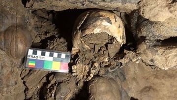 Marcel Loubens cave skull