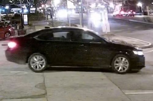 Security footage shows the car mistaken for an Uber.