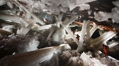 The Cave of the Crystals in Naica, Mexico