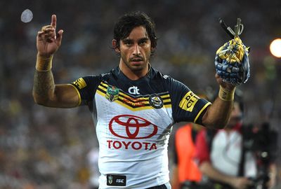 Four-time Dally M winner Johnathan Thurson was working overtime. (AAP)