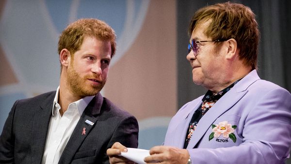 Prince Harry and Elton John join forces at AIDS conference in Amsterdam