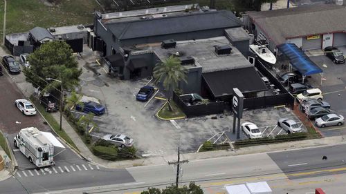 An aerial shot of Pulse nightclub. (AP Photo)