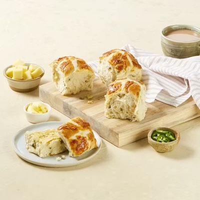 Coles' spicy hot cross buns