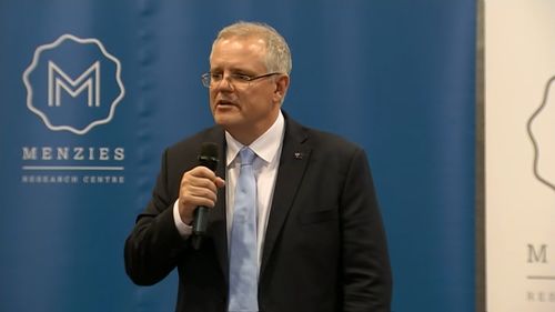 Prime Minister Scott Morrison has delivered his first headline speech as leader of the government.