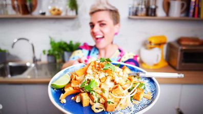 Jane de Graaff cooks her favourite vegetarian Pad Thai noodles