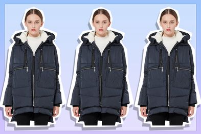 9PR: Orolay Women's Thickened Down Jacket Winter Hooded Coat