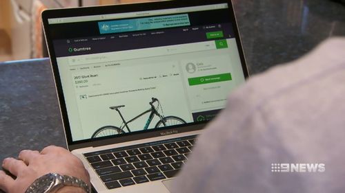 Gumtree has about five and a half visits a month. Picture: 9NEWS