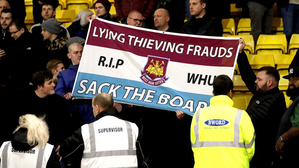 West Ham fans urged not to call emergency services over team's poor form