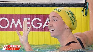 Australia's newest swimming champ reveals she was about to give up on sport before gold rush