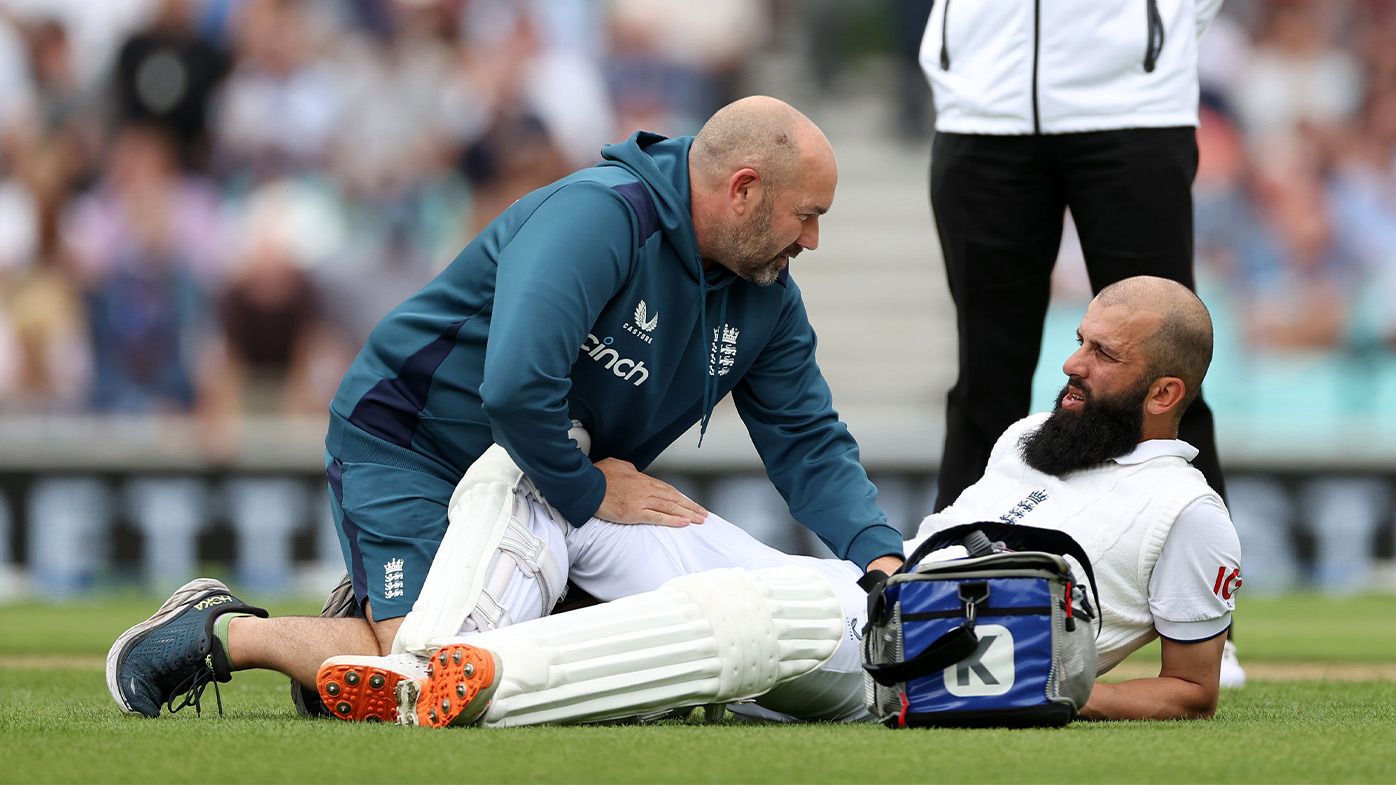 England's series-levelling pursuit rattled by Moeen Ali injury blow at The Oval