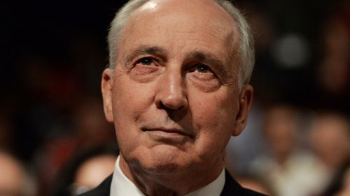 Former prime minister Paul Keating does not support Donald Trump's position on North Korea. (AAP)