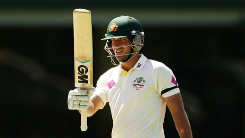 Queenslander Joe Burns made his maiden Test 50. (Getty)
