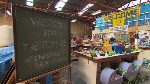 The charity toymakers have been making Christmas gifts for 26 years.