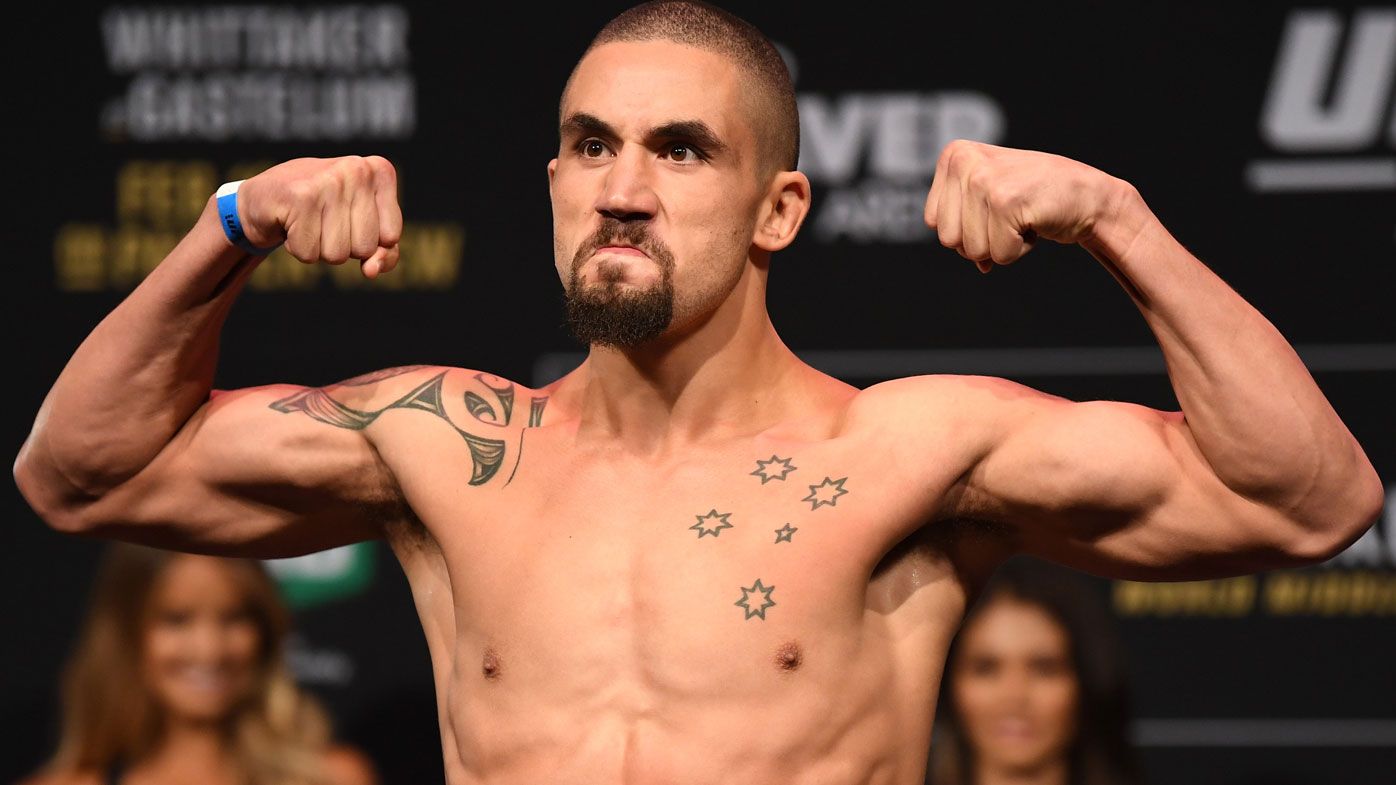 UFC 234: Robert Whittaker hospitalised with hernia, out of middleweight title defence