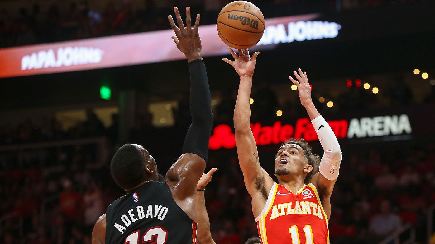 Trae Young's clutch floater with 4.4 seconds left gives Atlanta game three win over Miami