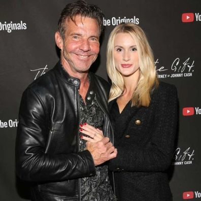 Dennis Quaid and Laura Savoie 