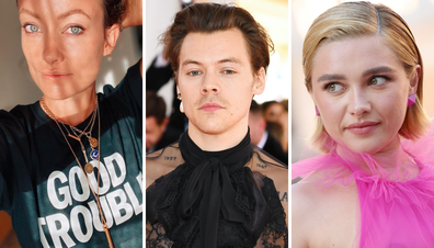 Olivia Wilde, Harry Styles and Florence Pugh