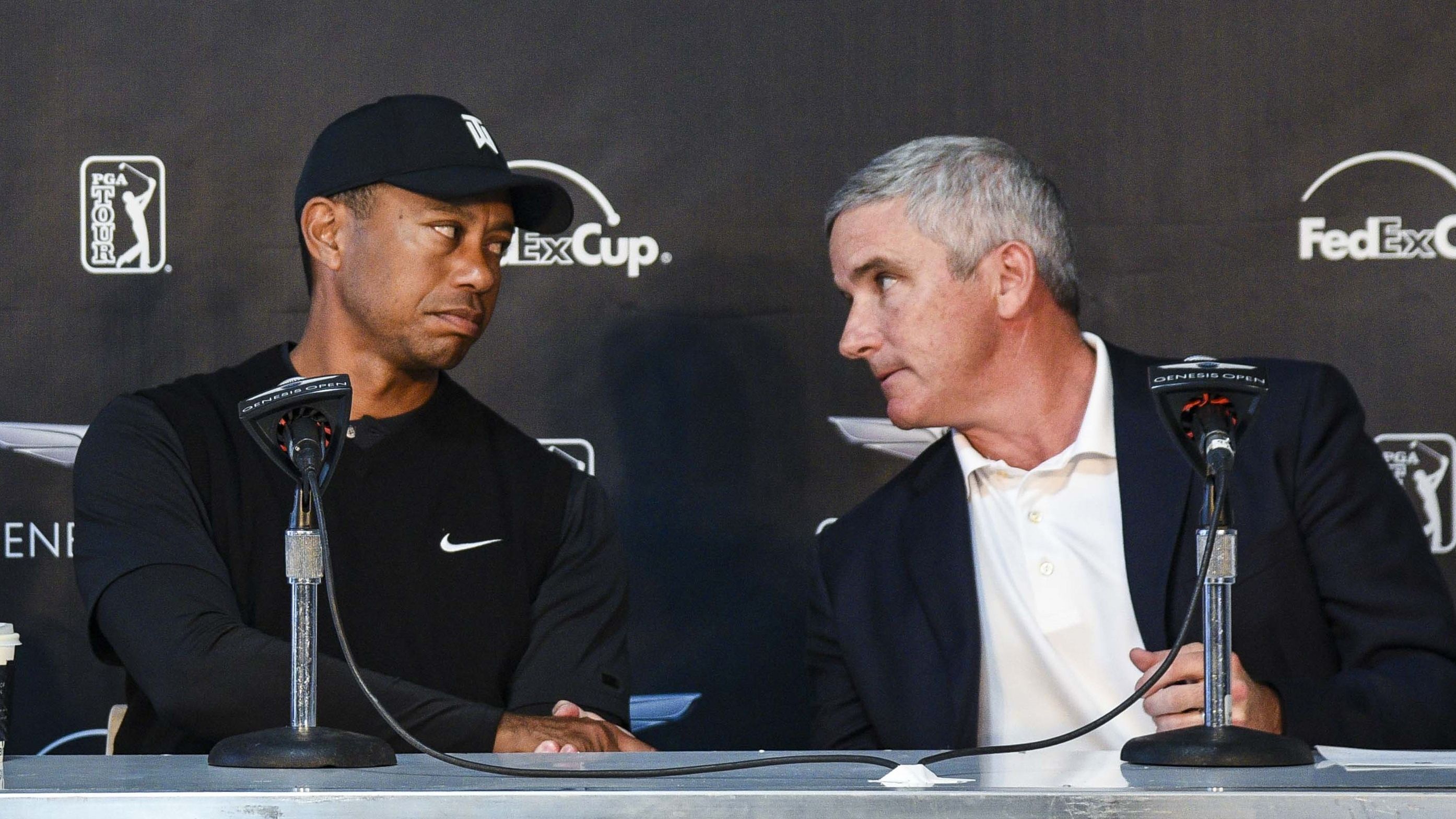 'We have a shared vision': Embattled PGA Tour chief's bizarre first press conference in seven months