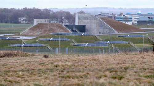 Porton Down, the Ministry of Defence's Defence Science and Technology Laboratory, in Porton Down. (AP).