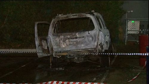 The car was later found burnt out. (9NEWS)