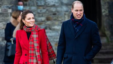 Prince William and Kate Middleton in Scotland