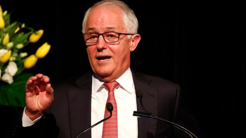 Malcolm Turnbull has floated the idea of tax cuts of middle-income earned. (AAP)