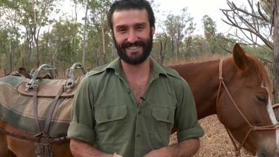 Andrew Ucles walked across Arnhem Land with his horse.