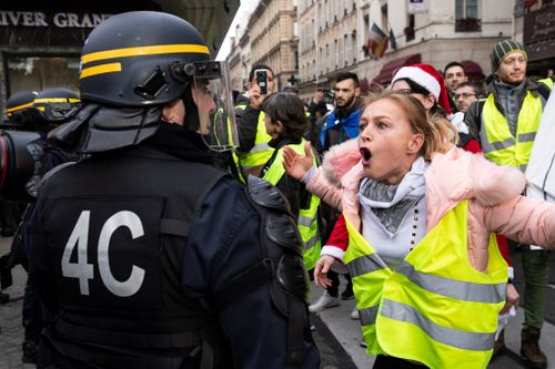 The 36-year-old driver died in the accident near Perpignan, police said on Saturday, bringing the amount of deaths linked to the anti-government protests to 10.