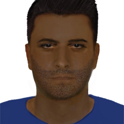 A digital image of a man who police believe attempted to abduct a teenage girl in St Kilda East, Melbourne, has been released.