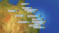 'Large' cloudband stretching over Australia brings threat of more flooding and rain