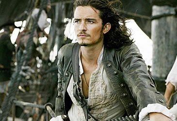 Which Pirates of the Caribbean character did Orlando Bloom portray?