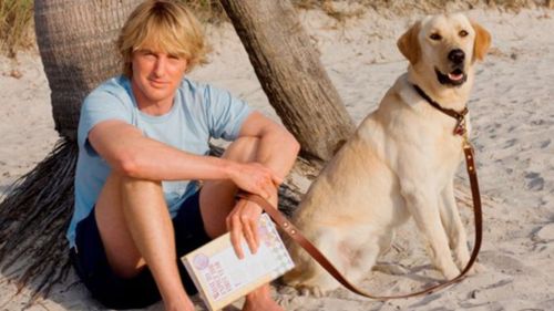 Actor Owen Wilson portrayed John Grogan in the film adaptation of Marley and Me.