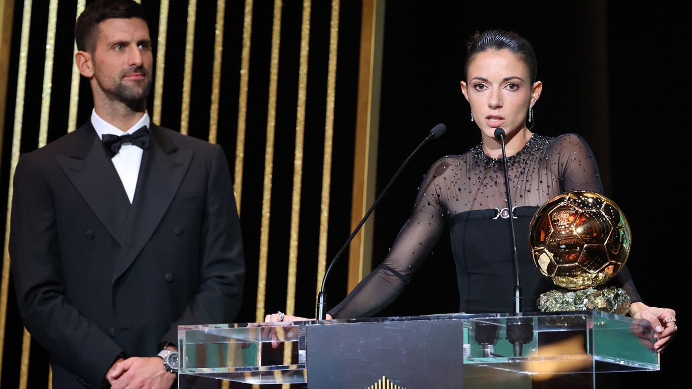 Aitana Bonmati pictured at the 67th Ballon D&#x27;Or Ceremony at Theatre Du Chatelet in Paris.