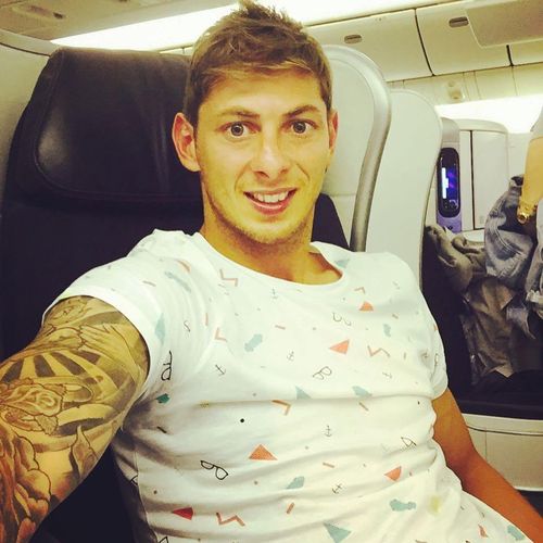 The plane Emiliano Sala was travelling in went missing over the Channel on his way to Cardiff on Monday.