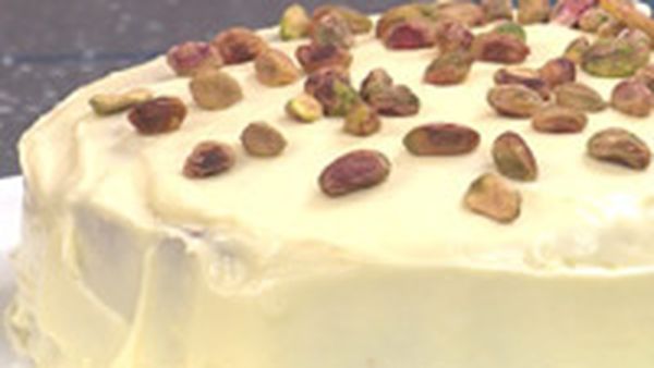 Orange and pistachio cake recipe