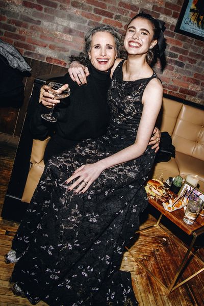 Andie MacDowell and Margaret Qualley