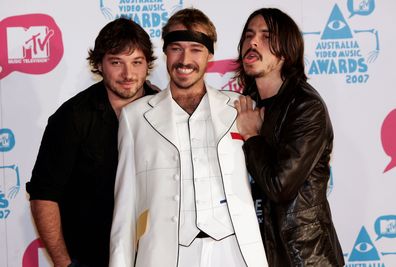 Daniel Johns and Silverchair during MTV Australia Video Music Awards 2007 - Arrivals at Superdome in Sydney, NSW, Australia.