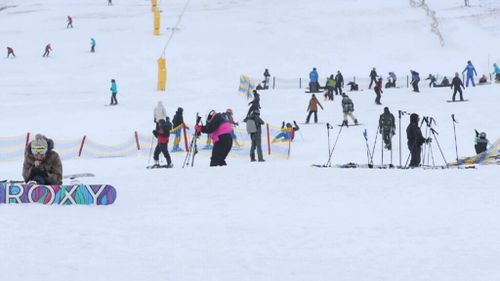 Snow has fallen in NSW and Victoria's alpine regions. (9NEWS)