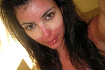 We bet Kim Kardashian wishes that #ThrowbackThursday never existed. This vintage pic from 2009 keeps getting rehashed, and her sisters are the main culprits! <br/><br/>“This picture makes me laugh. My little Keeks fell asleep in the sun with her sunglasses on. Still stunning even with a raccoon tan,” sister Khloe wrote on Instagram. <br/>