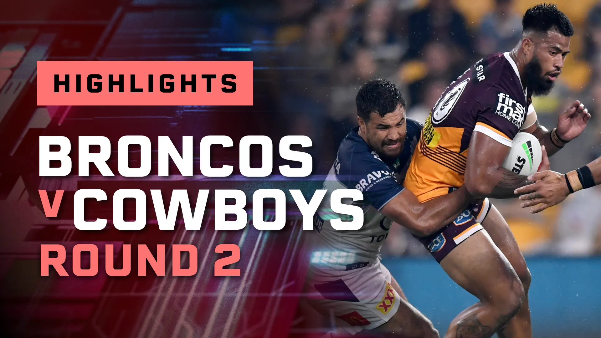 Brisbane Broncos, North Queensland Cowboys, NRL season 2023, Round