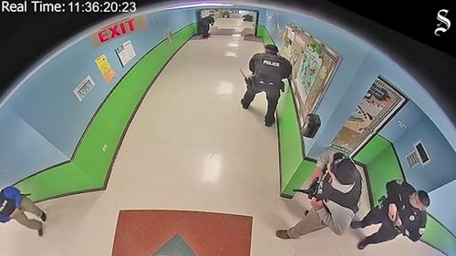 Uvalde Robb school shooting.